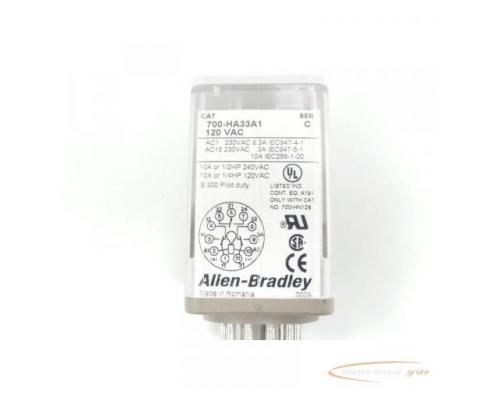 Allen Bradley 700-HA33A1 Relais 120 VAC Series C - ungebraucht! - - Bild 4