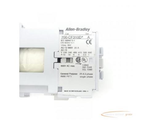 Allen Bradley 700-CF310D Schütz 24V Spulenspannung - ungebraucht! - - Bild 5