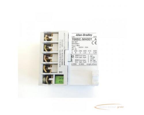 Allen Bradley 700DC-M400 Control Relay 24V Series A - ungebraucht! - - Bild 5