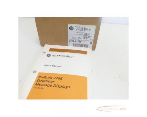 Allen Bradley CAT 2706-D21J1 Message Display 5-24 VDC Ser. A > ungebraucht! - Bild 4