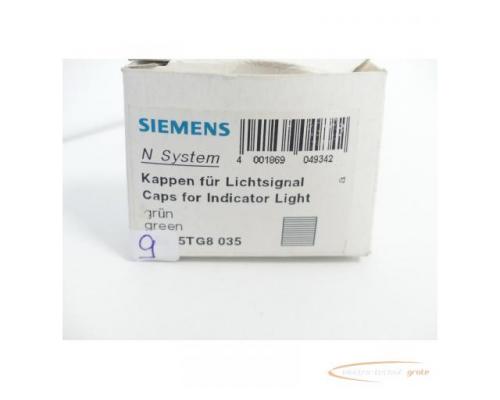 Siemens 5TG8035 Kappe für Lichtsignal grün VPE 9 Stück - ungebraucht! - - Bild 2