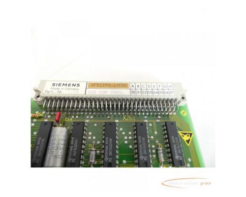 Siemens 6FX1190-1AE00 Programm-Speicher 8KB - Bild 4