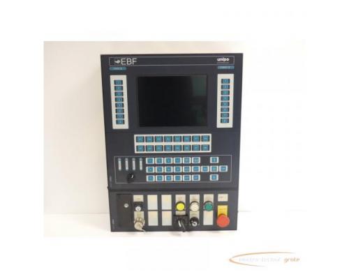 unipo EBF 2IB967323105K Bedienpanel SN:80082/728 - Bild 1