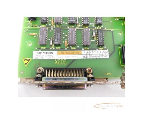 Siemens 6FX1114-2AA01 SINUMERIK 8 MS601-A 05 Anpassung Fanuc-Leser SN:60935 - Bild 4