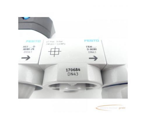 Festo HEE-D-MINI-24 Einschaltventil 165068 + FRM-D-MINI Abzweigmodul 170684 + ? - Bild 6