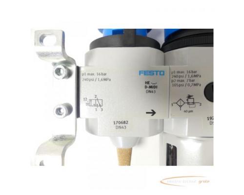 Festo HE-D-MIDI Einschaltventil 170682 + LFR-D-7-MIDI Feinstfilter 192595 + ? - Bild 3