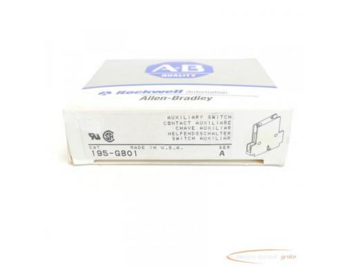 Allen Bradley 195-GB01 Hilfsschalter Series A - ungebraucht! - - Bild 4