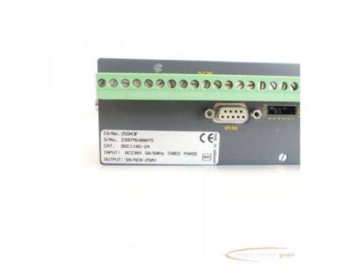 Baldor BSC1105-24 AC Servo Drive Id.Nr. 25943F SN:2397MG08079 - Bild 4