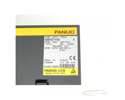 Fanuc A06B-6077-H106 SN:EA6812985 - mit 12 Monaten Gewährleistung! - - Bild 4