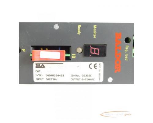 Baldor BSC1102-24 AC Servo Drive Id.Nr.25369E SN:5094MG20493 - Bild 4