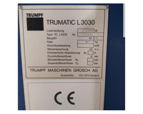 TRUMPF Trumatic L 3030 Laserschneidmaschine - Bild 3