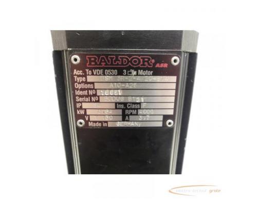 Baldor BSM 3R-2-4/20-B14 Servomotor Id.Nr. 16651 SN:BDDUG8121 - Bild 6