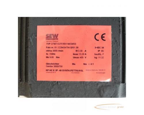 SEW Eurodrive CFM71S / TF / RH1M / SM50 SN:01.1229434704.0001.08 - mit 12 Mon. Gwl! - - Bild 4