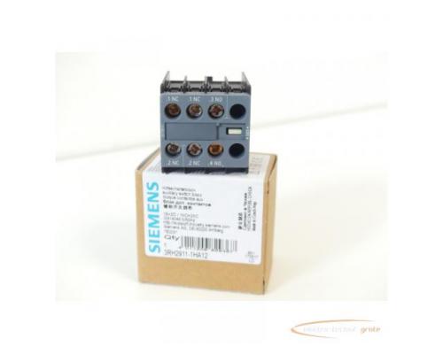 Siemens 3RH2911-1HA12 Hilfsschalterblock E Stand 03 - ungebraucht! - - Bild 1