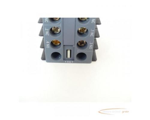 Siemens 3RH2911-1HA12 Hilfsschalterblock E Stand 02 - ungebraucht! - - Bild 4