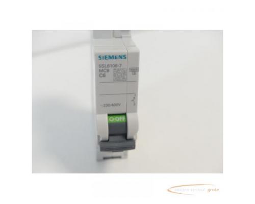 Siemens 5SL6106-7 Leistungsschutzschalter MCB C6 1 Polig - Bild 2