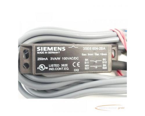 Siemens 3SE6604-2BA Schaltelement 250mA E-Stand 01 - ungebraucht! - - Bild 3