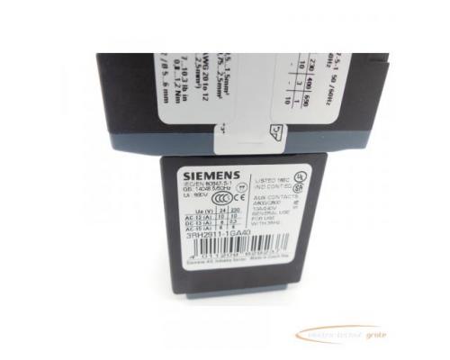 Siemens 3RH2140-1FB40 Schütz+ 3RH2911-1GA40 Hilfsschütz - Bild 6