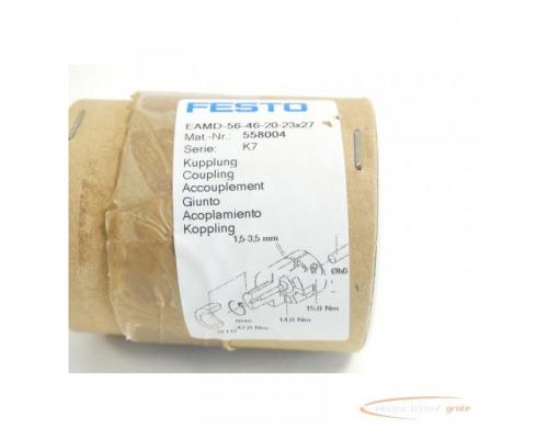 Festo EAMD-56-46-20-23x27 Kupplung 558004 - ungebraucht! - - Bild 4