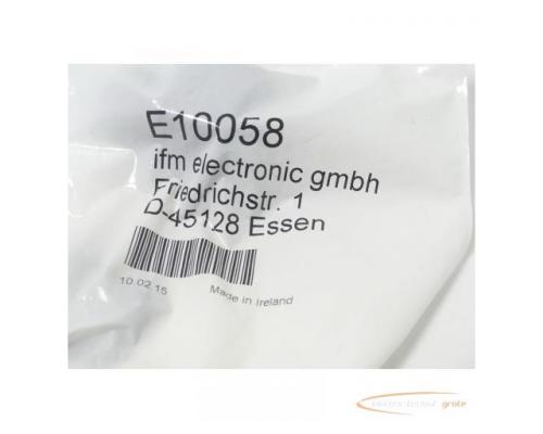 IFM E10058 Ventilstecker - ungebraucht! - - Bild 2