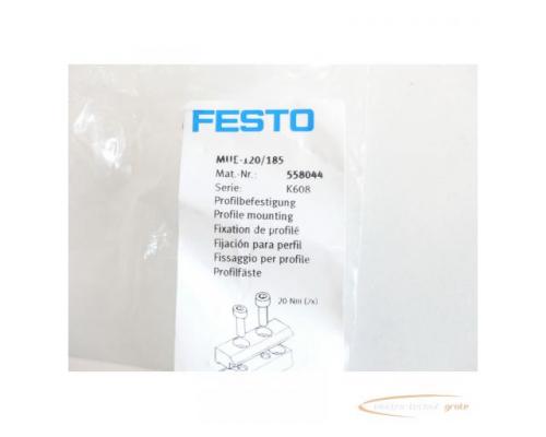 Festo MUE-120/185 Profilbefestigung 558044 - ungebraucht! - - Bild 3