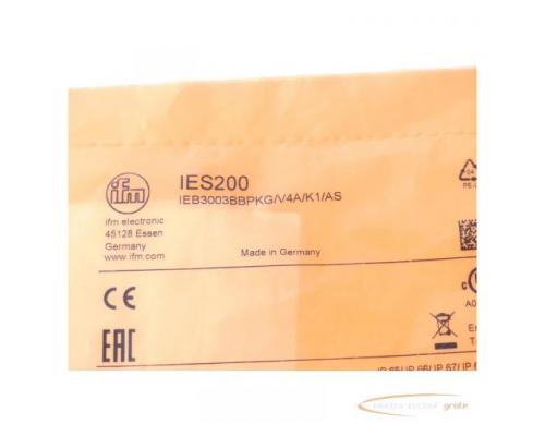 IFM IES200 induktiver Sensor IEB3003BBPKG/V4A/K1/AS - ungebraucht! - - Bild 2