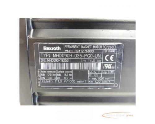 Rexroth MHD090B-035-PG0-UN SN: MHD090-19253 - mit 12 Monaten Gewährleistung! - - Bild 4