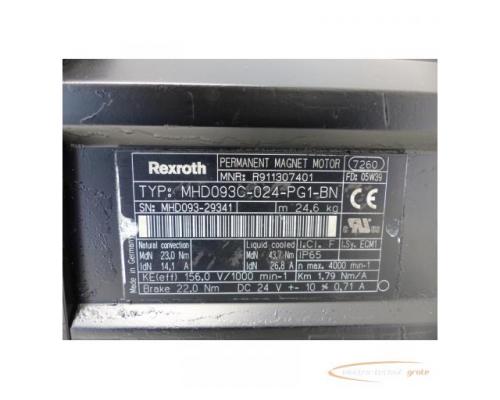 Rexroth MHD093C-024-PG1-BN SN: MHD093-29341 - mit 12 Monaten Gewährleistung! - - Bild 4