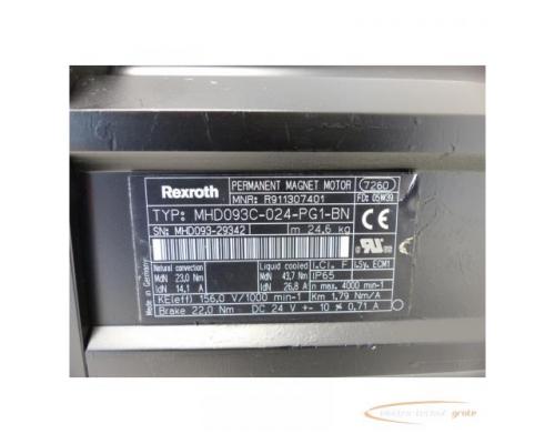 Rexroth MHD093C-024-PG1-BN SN: MHD093-29342 - mit 12 Monaten Gewährleistung! - - Bild 4