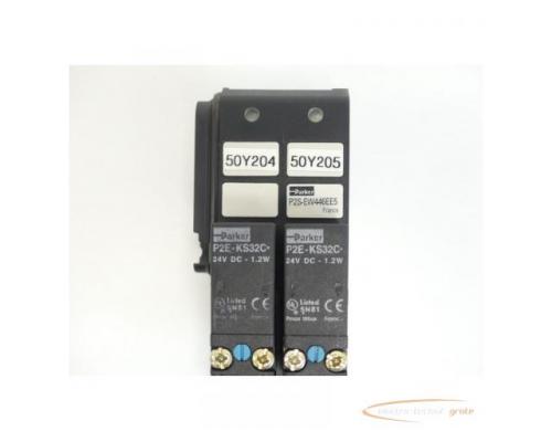 Parker P2S-EW446EE5 Elektro-Pneumatik-Modul + 2x P2E-KS32C Ventil - Bild 4