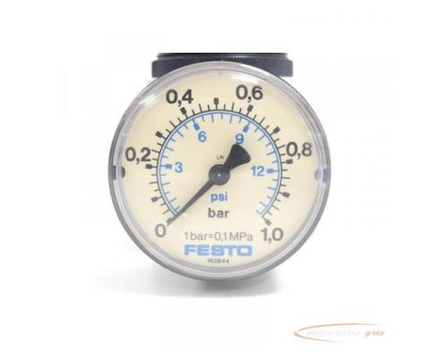 Festo LR-D-7-MIDI Grundventil 546458 + MA-63-1-1/4-EN Manometer 162844 - Bild 4