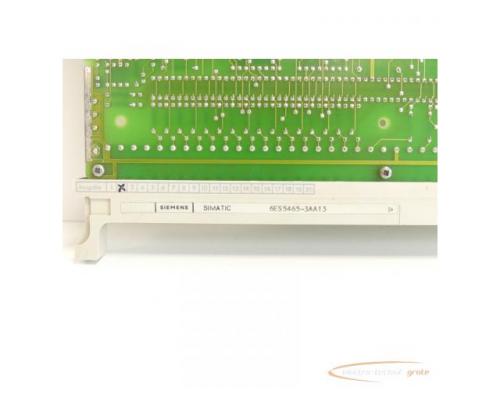 Siemens 6ES5465-3AA13 Analogeingabe E-Stand 2 - Bild 4