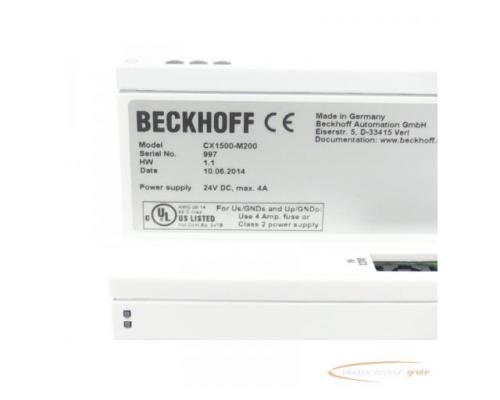 Beckhoff CX1500-M200 Modul Serien Nr. 997 24V DC max. 4A - Bild 2