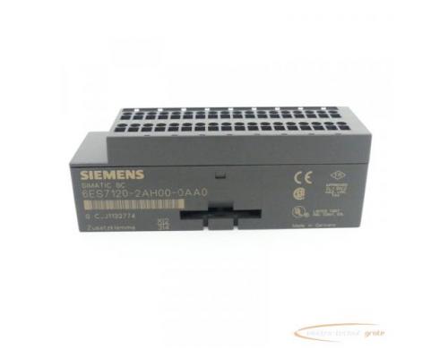 Siemens Simatic SC 6ES7120-2AH00-0AA0 Zusatzklemme - Bild 3