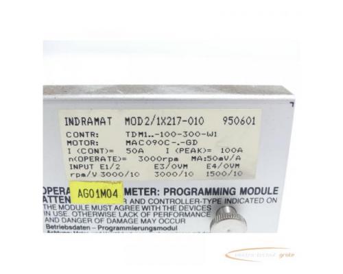 Indramat MOD2/1X217-010 Programmiermodul SN:95061 für TDM1..-100-300-W1 - Bild 5