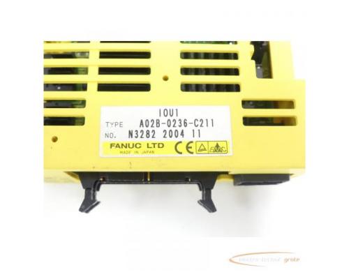 Fanuc A02B-0236-C211 IOU1 Modul SN:N3282200411 - Bild 5