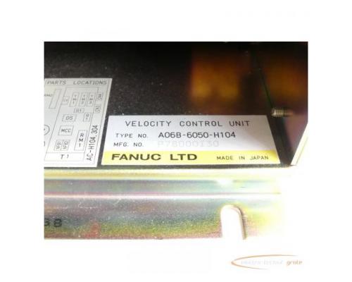 Fanuc A06B-6050-H104 Velocity Control Unit SN:P78000130 - ungebraucht! - - Bild 4