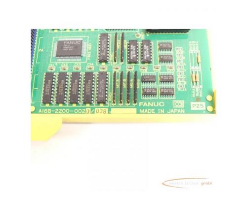 Fanuc A16B-2200-0020 / 03B BASE2 Board SN:YPY034A2332 - Bild 6