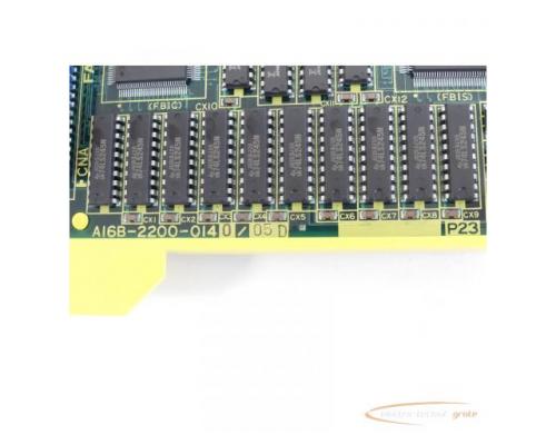 Fanuc A16B-2200-0140 / 05DBASE2 mit SUB CPU Board SN:Y9YYA3264 - Bild 6