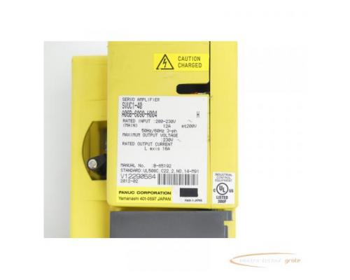 Fanuc A06B-6090-H004 Servo Amplifier SN:V12290584 - Bild 4