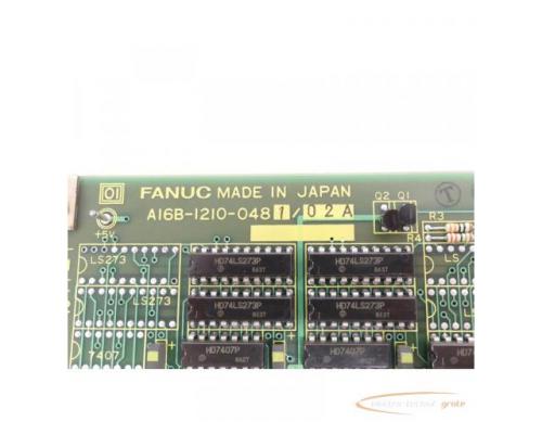 Fanuc A16B-1210-0481 / 02A Board SN:H85A - Bild 6