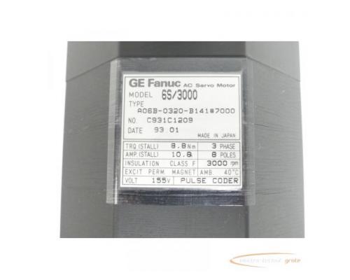 Fanuc A06B-0320-B141 # 7000 AC Servo Motor SN:C931C1209 - ungebraucht! - - Bild 4