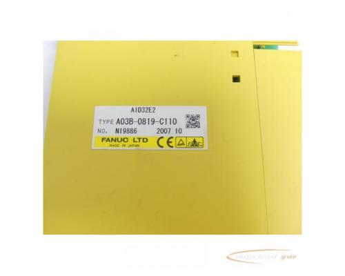 Fanuc A03B-0819-C110 Module AID32E2 No. N19886 - Bild 2