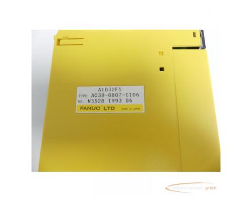 Fanuc A03B-0807-C106 Module AID32F1 No. N5528 - Bild 2