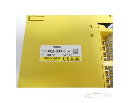 Fanuc A03B-0819-C154 Module A0D16D No. N162041 - Bild 2