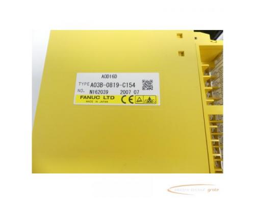 Fanuc A03B-0819-C154 Module A0D16D No. N162039 - Bild 2