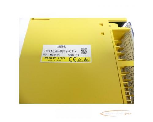 Fanuc A03B-0819-C114 Module AID16L No. N29620 - Bild 2