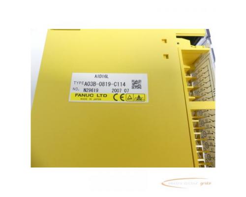 Fanuc A03B-0819-C114 Module AID16L No. N29619 - Bild 2