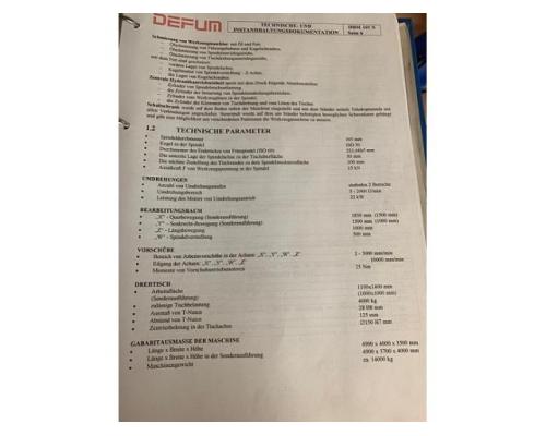 DEFUM DBM 105N CNC Tischbohrwerk mit Heidenhain - Bild 5