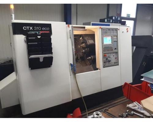 Mori Seiki CTX310V3 CNC Schrägbettdrehmaschine mit C-Achse + angetr. Werkzeugen - Bild 1